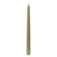 Hometrends 10" Beige Taper Candle, 10"H, Unscented