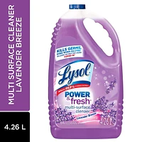 LYSOL® MULTI SURFACE CLEANER POURABLE - Power & Fresh™ Lavender 4.26 L, 4.26L