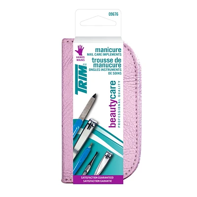 Trim Manicure plus Zipper Case Set