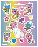 Rainbow Butterfly Unicorn Kitty™ Tuck-Front Sticker Book