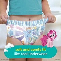 Pampers Easy Ups Girls Training Underwear, Super Pack, Sizes 2-6, 74-46 Count