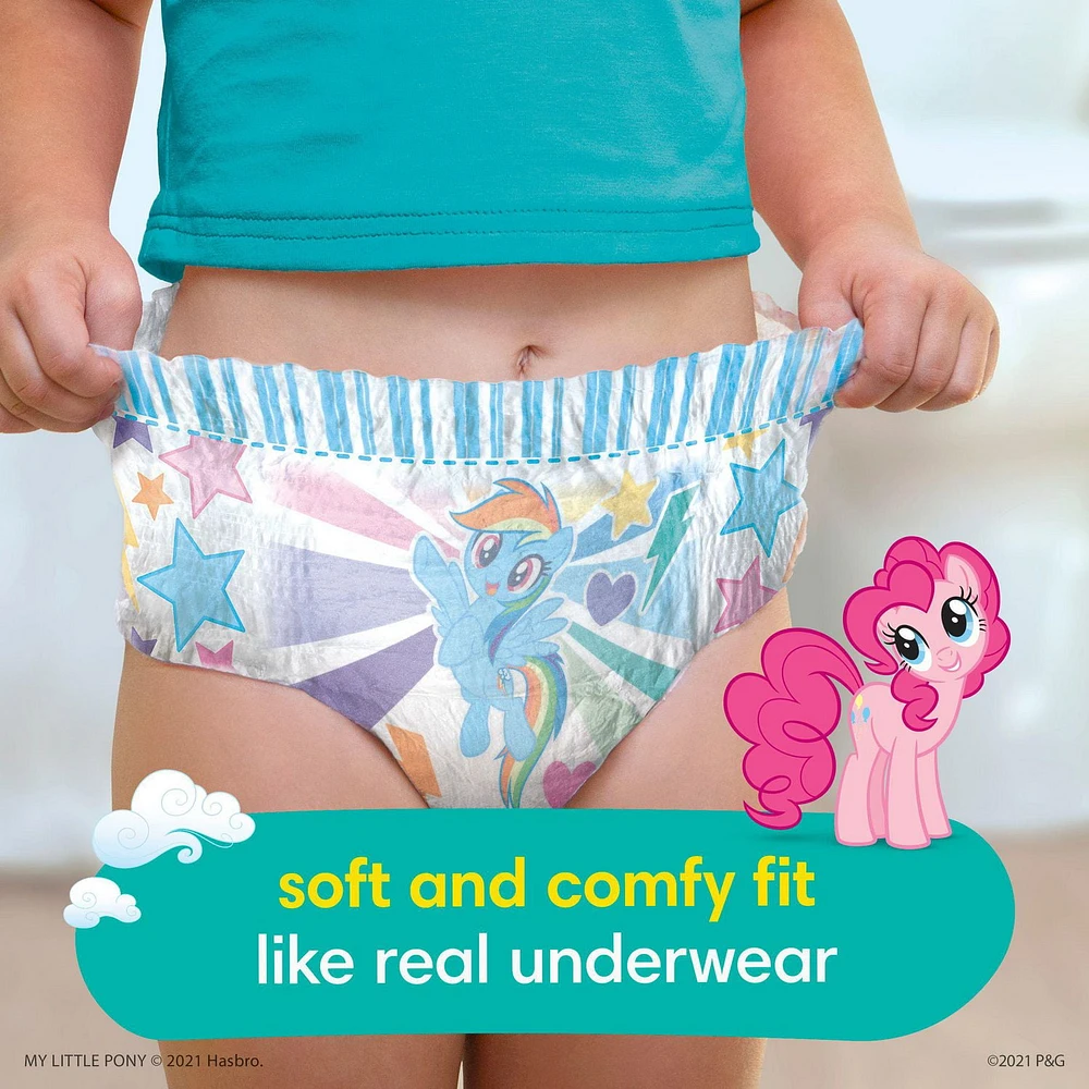 Sous-vêtements d’entraînement Pampers Easy Ups SUPER POUR FILLES 46CT