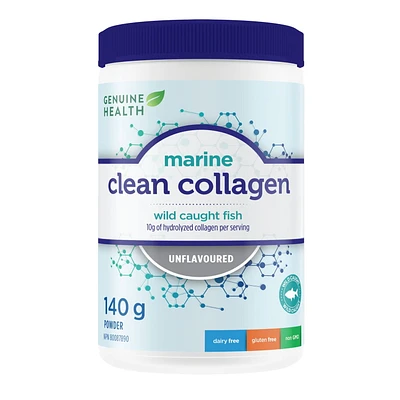 Genuine Health collagène marin pur non aromatise 140g