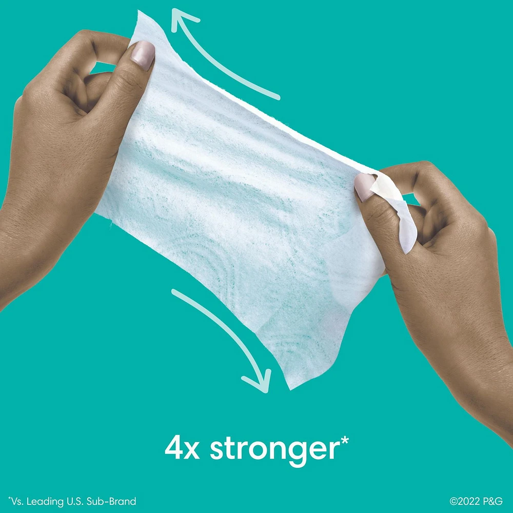 Lingettes pour bébés Pampers Baby-Clean, parfum Baby Fresh, 3X boîtes distributrices, 216 lingettes 216CT