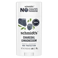 Schmidt's Charcoal & Magnesium Natural Origin Deodorant, 75 g Deodorant