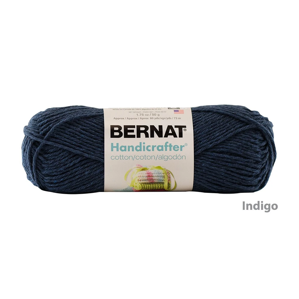 Bernat® Handicrafter® Yarn, Cotton #4 Medium, 1.75oz/50g, 80 Yards