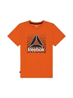 Reebok Boys Monotags Short Sleeve Graphic Tee
