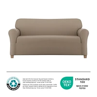 SmartFit Pixel Soft Stretch Furniture Slipcover, Made of 20% Recycled Fabric, Easy to apply