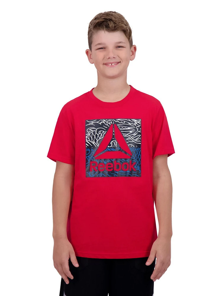 Reebok Boys Ryu Short Sleeve Graphic Tee