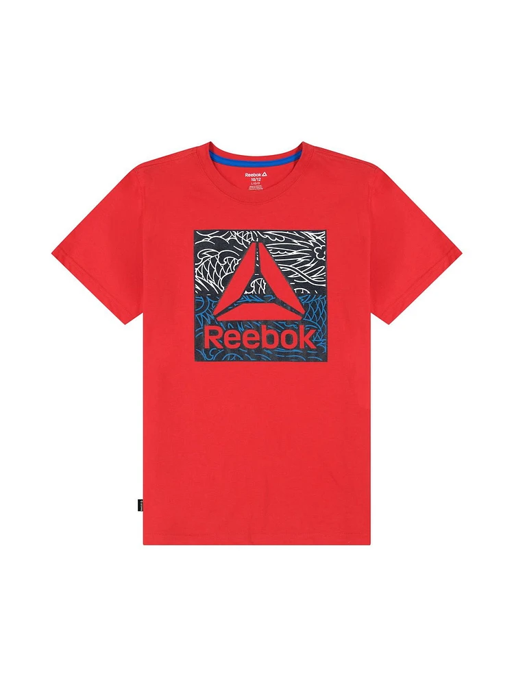 Reebok Boys Ryu Short Sleeve Graphic Tee