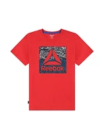 Reebok Boys Ryu Short Sleeve Graphic Tee