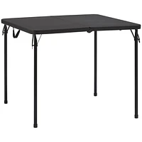 Mainstays Square Foldable Table, 34"