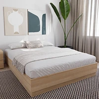 Nexera Milano Platform Bed Frame