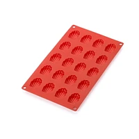 Lekue Red Mini Madeleines Mould