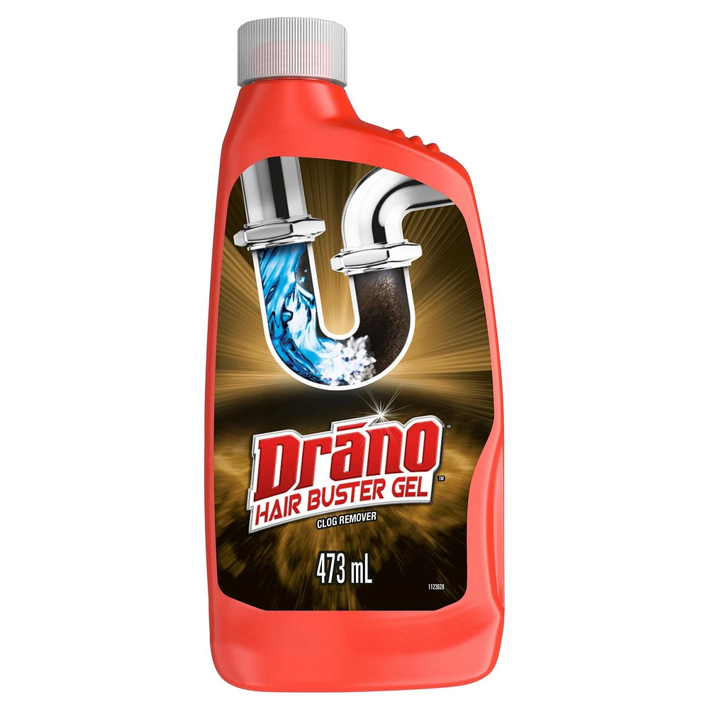 Drano® Hair Buster Gel Drain Cleaner and Clog Remover, 473mL