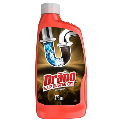 Drano® Hair Buster Gel Drain Cleaner and Clog Remover, 473mL