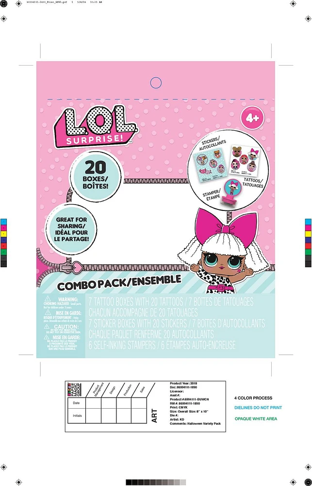 Paper Magic Group LOL Dolls Combo Treat Pack