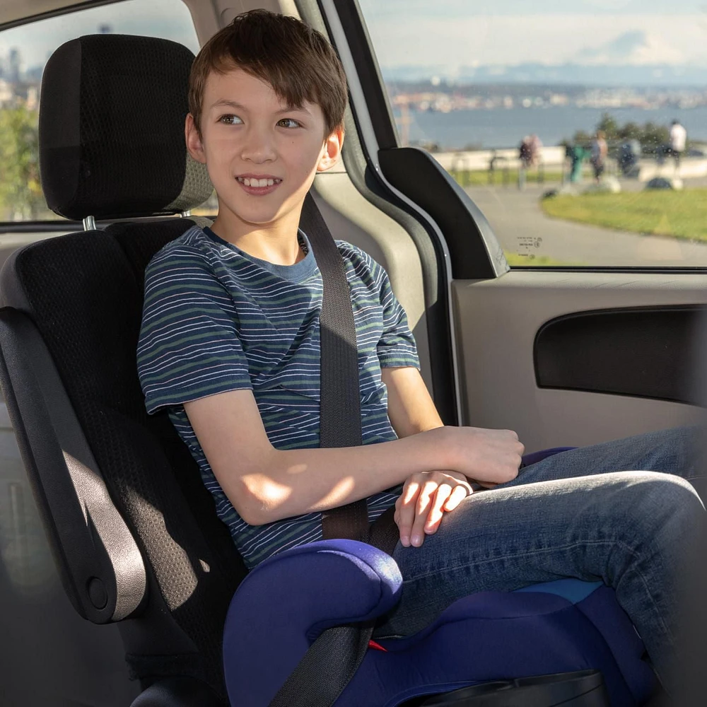 Siège d'auto rehausseur sans dossier à 2 verrous Diono Solana® Pour enfant de 40 à 120 lb