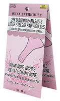 Onyx Champagne Wishes 1 oz. Bubbling Stress Relief Salts - 2 PK