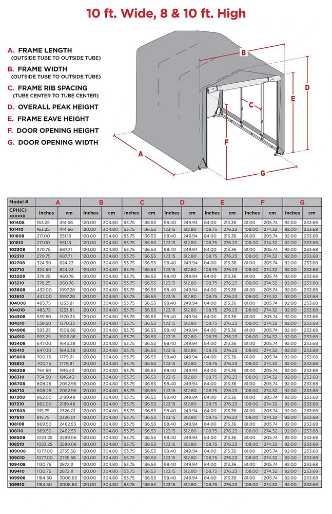 ShelterTube Wind and Snow-Load Rated Garage