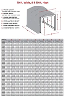 ShelterTube Wind and Snow-Load Rated Garage