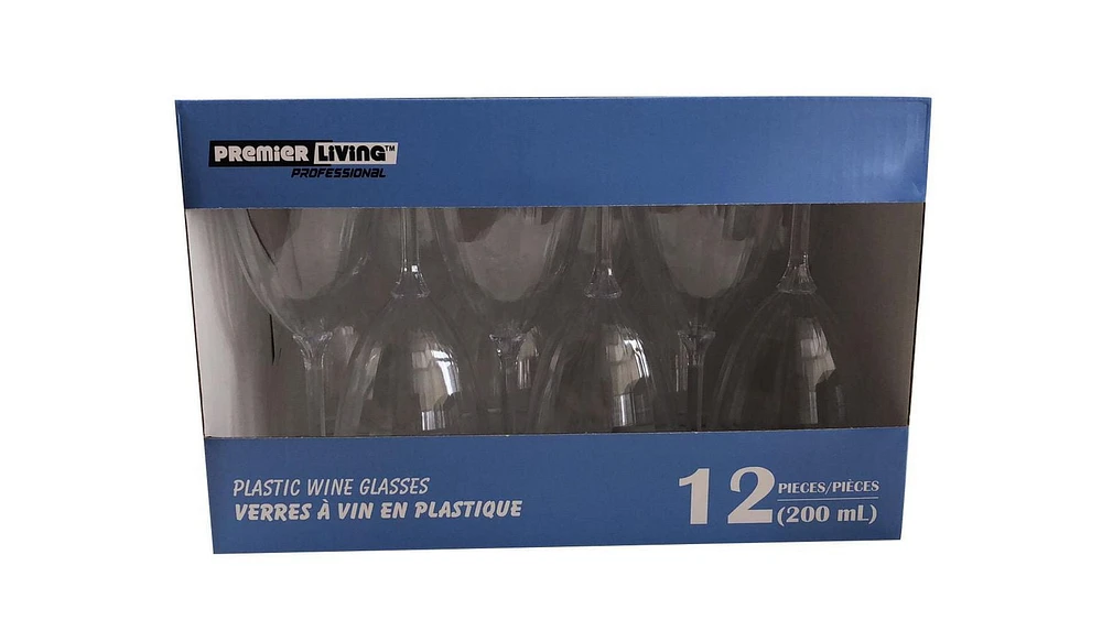 VERRES Á VIN EN PLASTIQUE