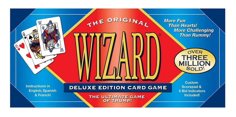 Wizard The Ultimate Game of Trump Card Game Deluxe Edition