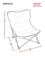 XXL Ultra Padded Camp Seat