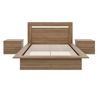 Nexera Malibu 4-Piece Bedroom Set