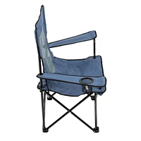 Mesh Back Quad Camping Chair