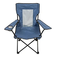 Mesh Back Quad Camping Chair