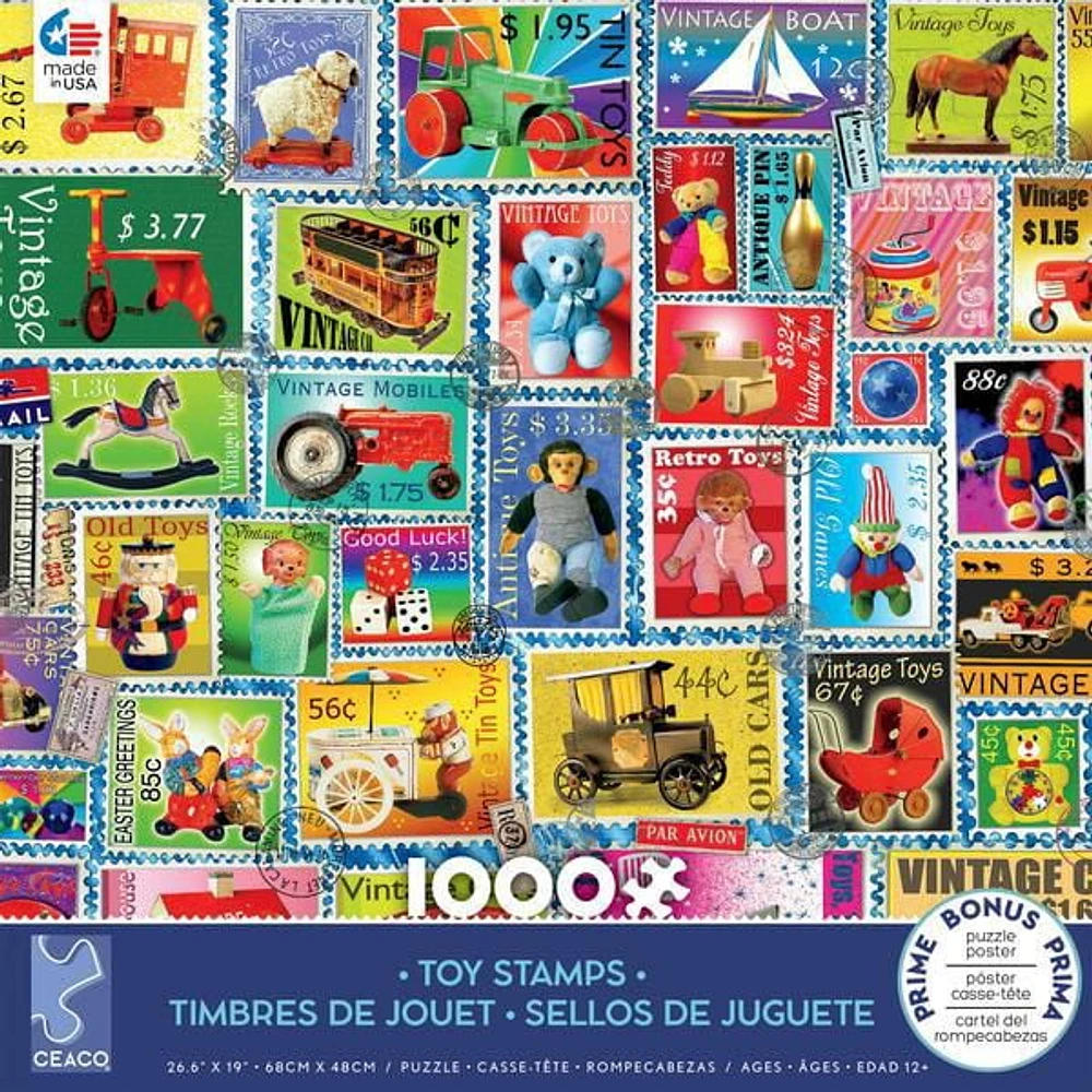 Ceaco Toy Stamps Puzzle