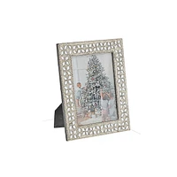 Christmas 4X6" Photo Frame Champagne Diamond