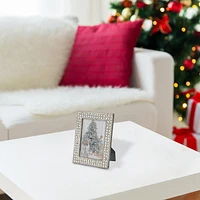 Christmas 4X6" Photo Frame Champagne Diamond