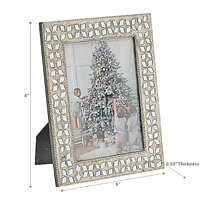 Christmas 4X6" Photo Frame Champagne Diamond