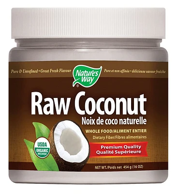 Nature's Way Raw Whole Organic Coconut Diet Supplement