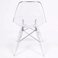 Nicer Furniture Eames Clear Legs Chair