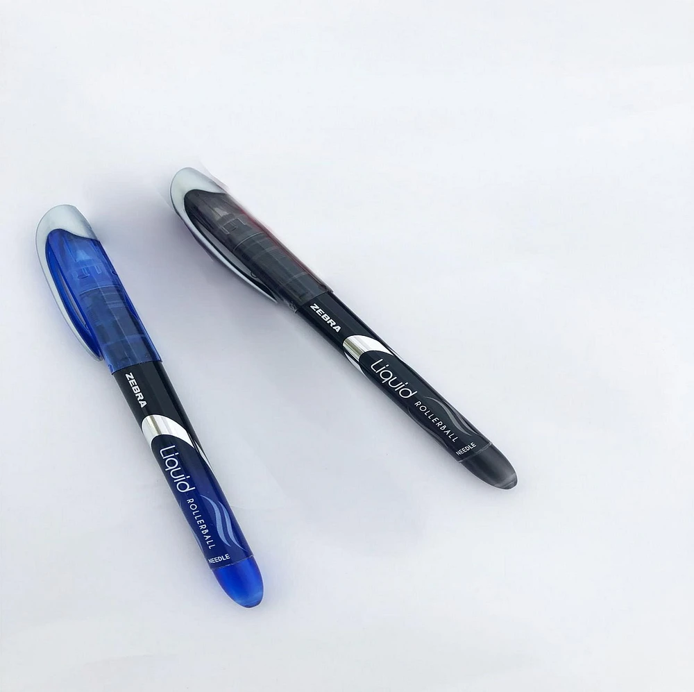 Liquid Roller Ball Gel Pen, Smooth flowing liquid ink that is skip-free