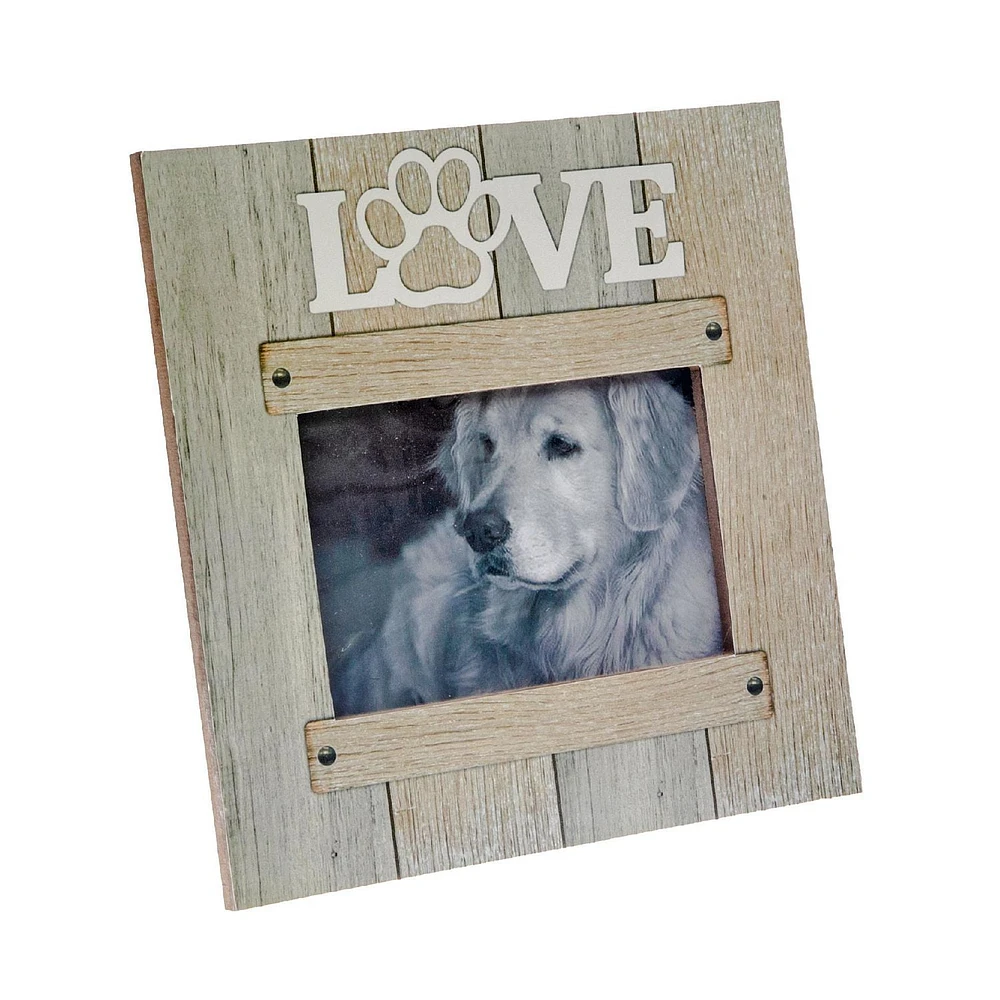 Mdf Love Pet Photo Frame  - Set of 2