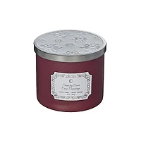 Christmas 14Oz 3 Wick Jar Candle Cranberry Cassis