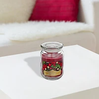 Christmas 18 Oz Scented Jar Candle Cranberry Woods - Set of 2