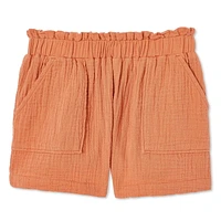 George Toddler Girls' Gauze Short, Sizes 2T-5T