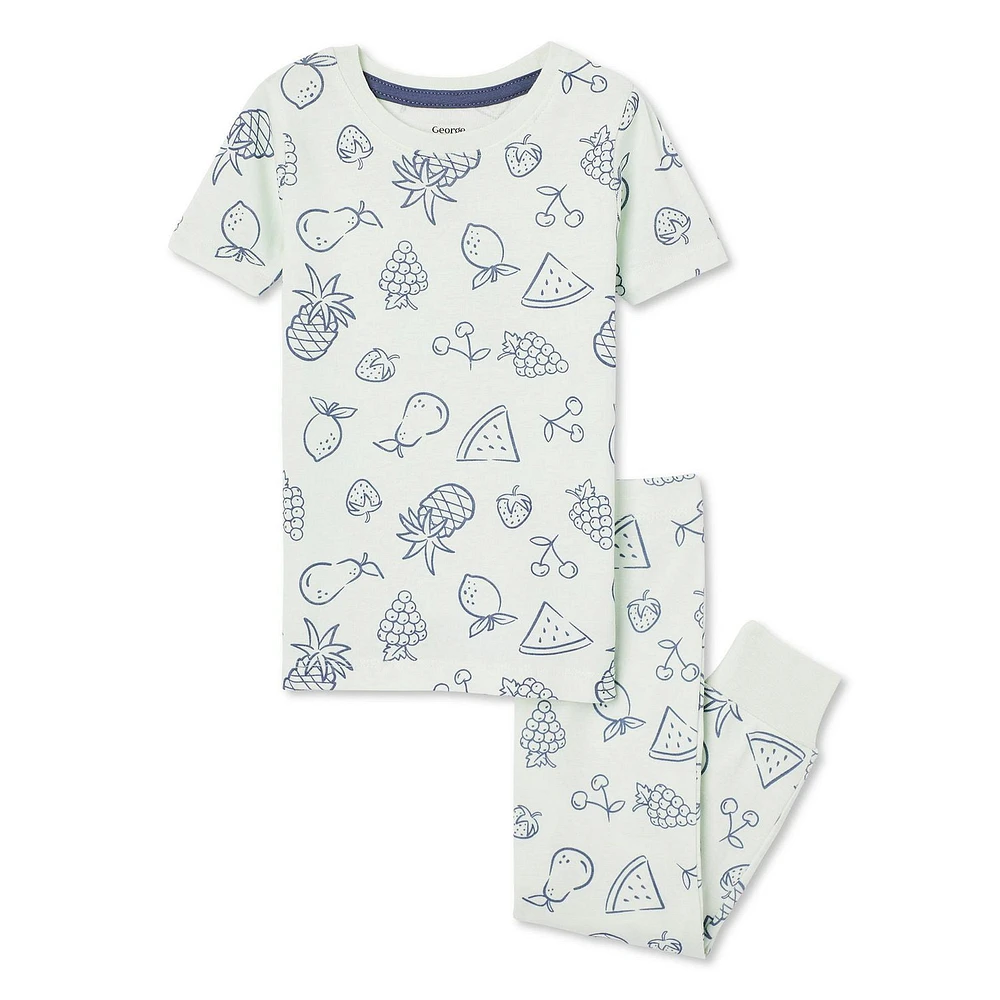 Pyjama 2 pièces George pour petites filles Tailles 2T-5T