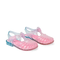 George Toddler Girls' Jelly Sandals, Wide Width Sizes 7-12