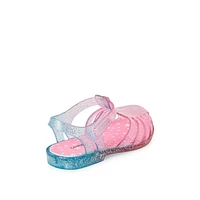 George Toddler Girls' Jelly Sandals, Wide Width Sizes 7-12