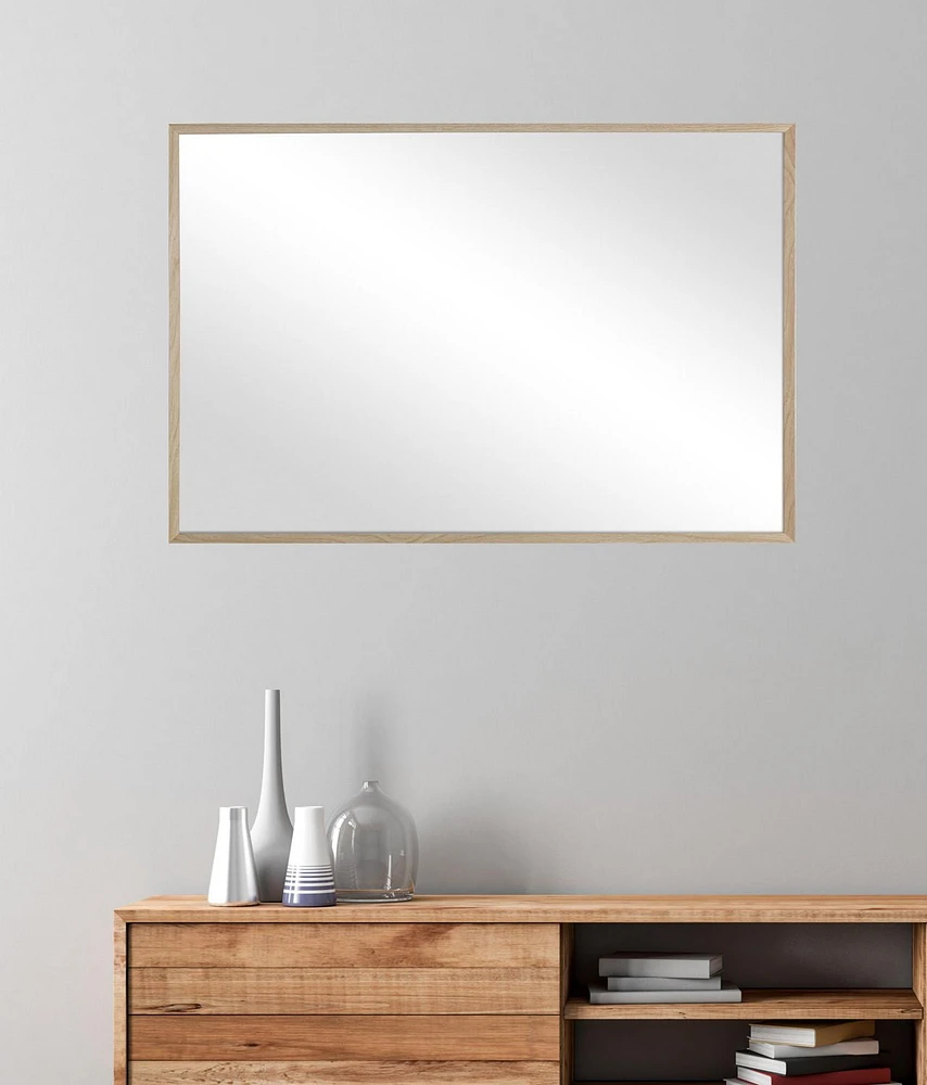 Hometrends Adler Mirror Mango wood look finish 18x22in