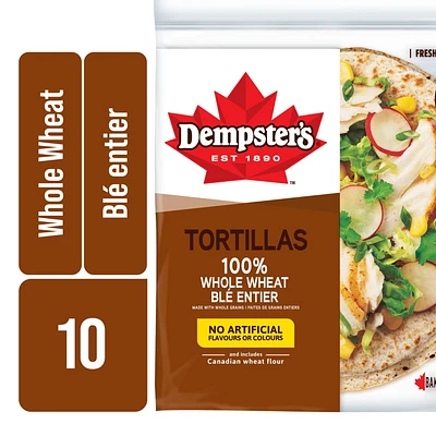 Dempster’s 100% Whole Wheat Tortillas