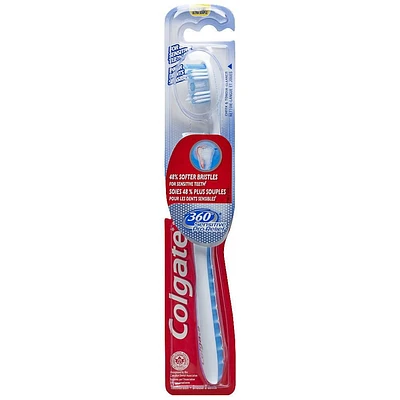 Colgate 360 Sensitive Pro Relief Toothbrush, Ultra Soft, 1 Toothbrush