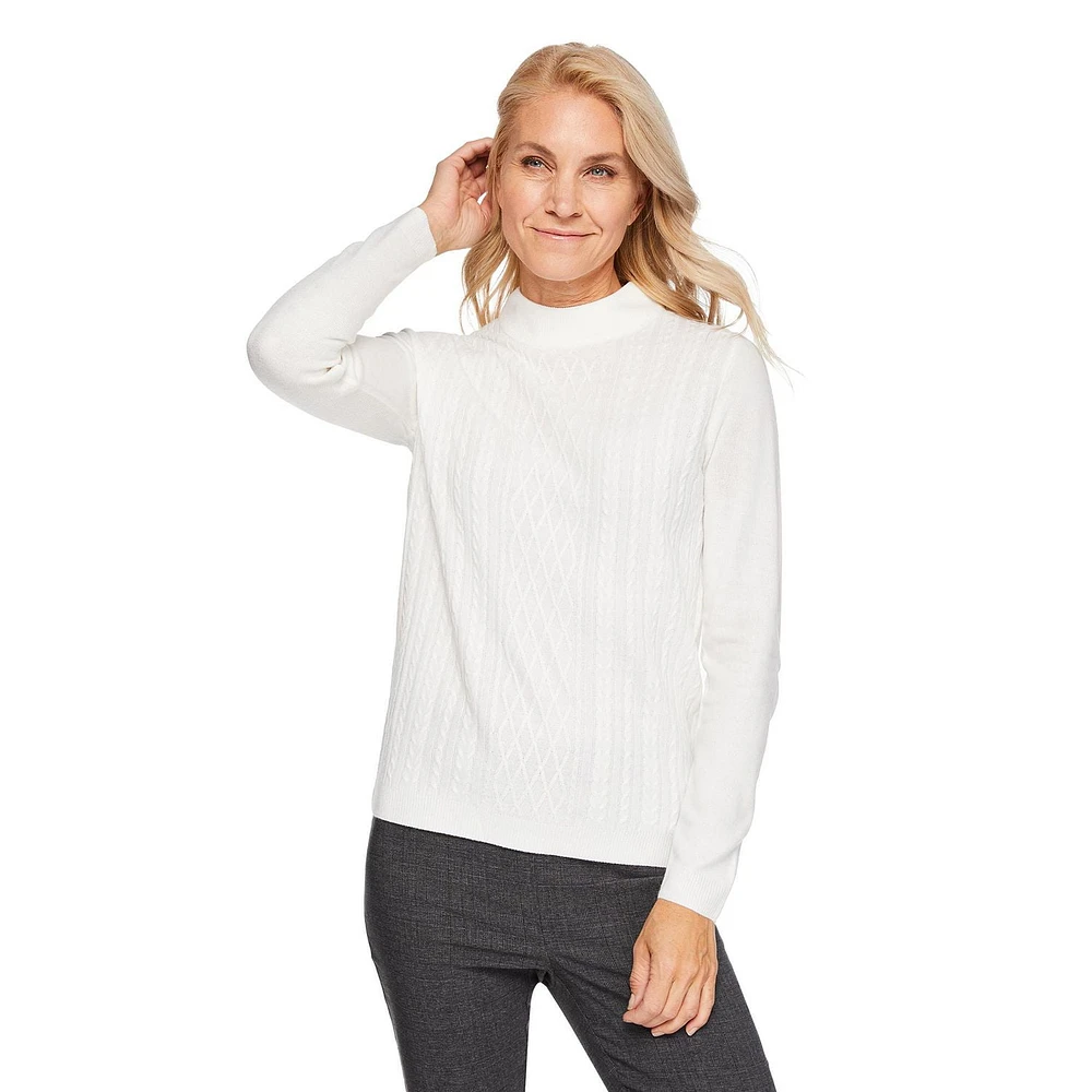 Iyla Women's Mock Neckline Sweater