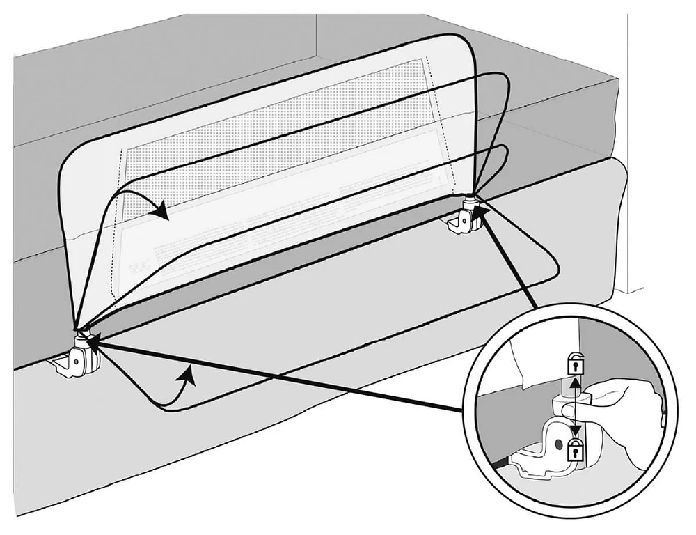 Munchkin® Toddler Safety Bed Rail, Toddler Safety Bed Rail